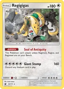 Regigigas Crimson Invasion