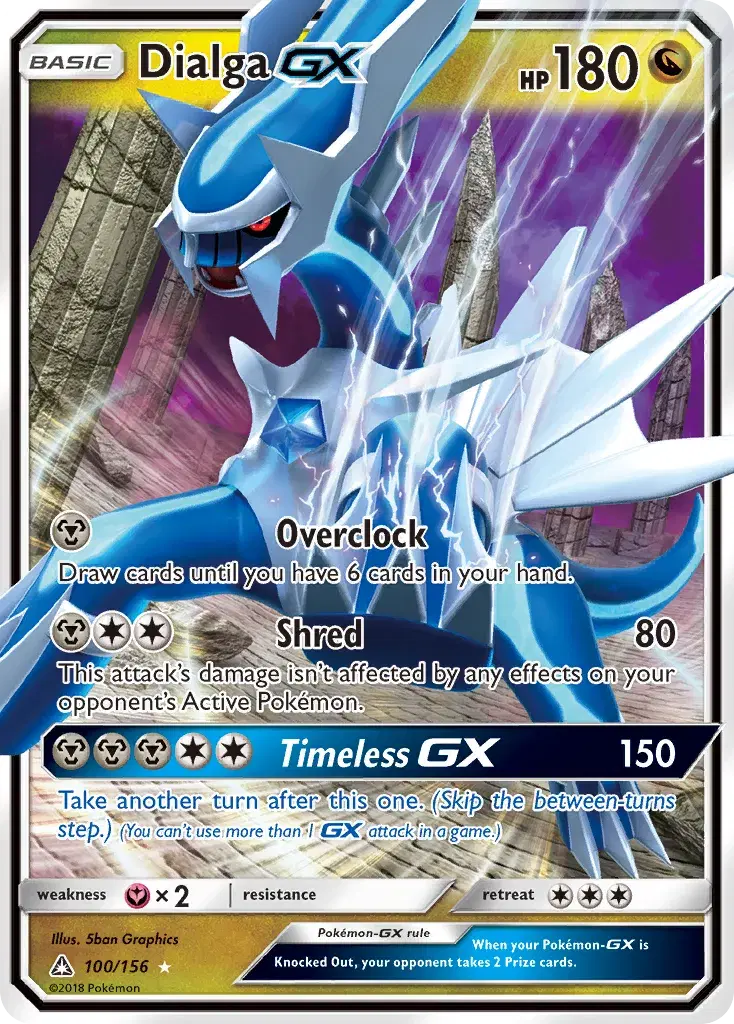 Dialga-GX Ultra Prism 100