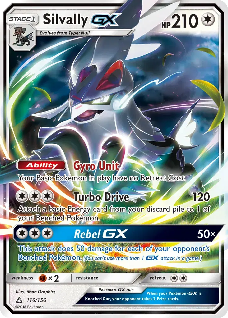 Silvally-GX Ultra Prism 116