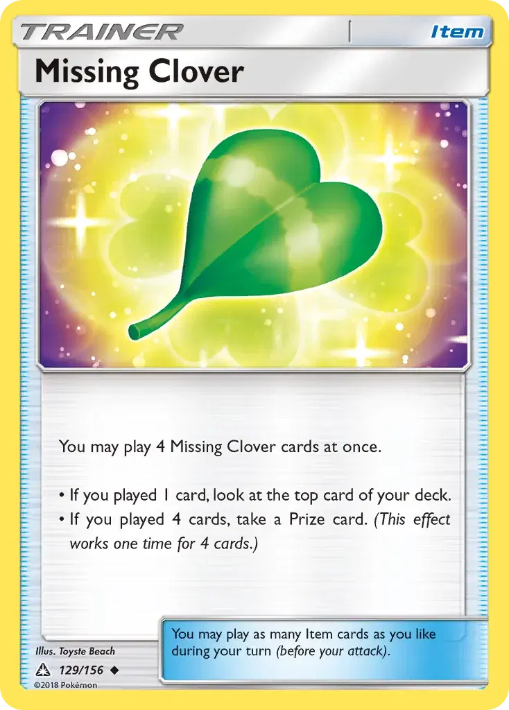 Missing Clover Ultra Prism 129
