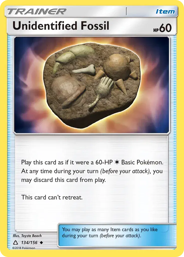 Unidentified Fossil Ultra Prism 134