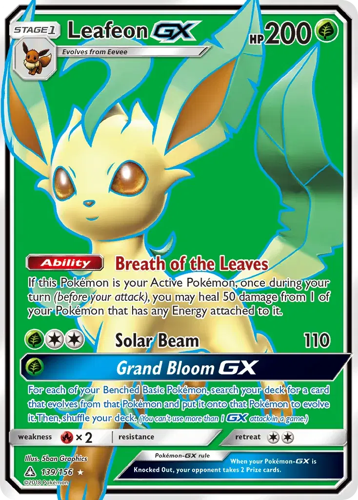 Leafeon-GX Ultra Prism 139