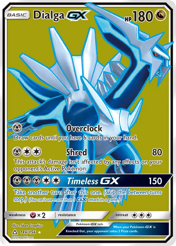 Dialga-GX Ultra Prism 146