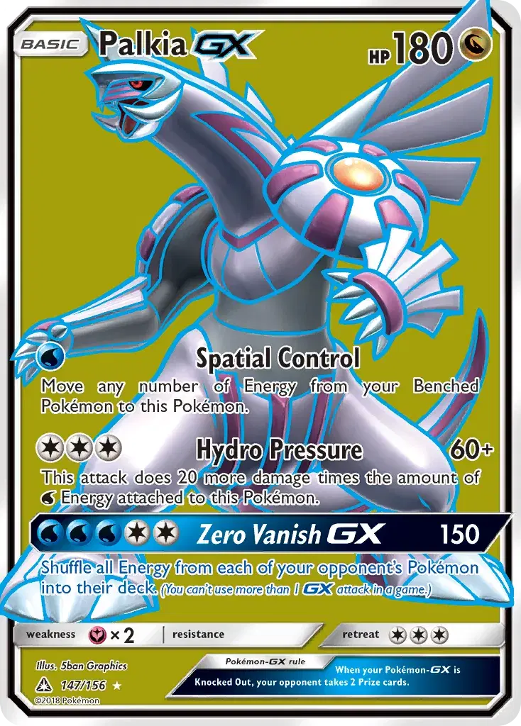 Palkia-GX Ultra Prism 147