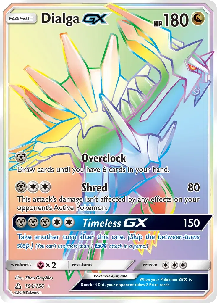 Dialga-GX Ultra Prism 164