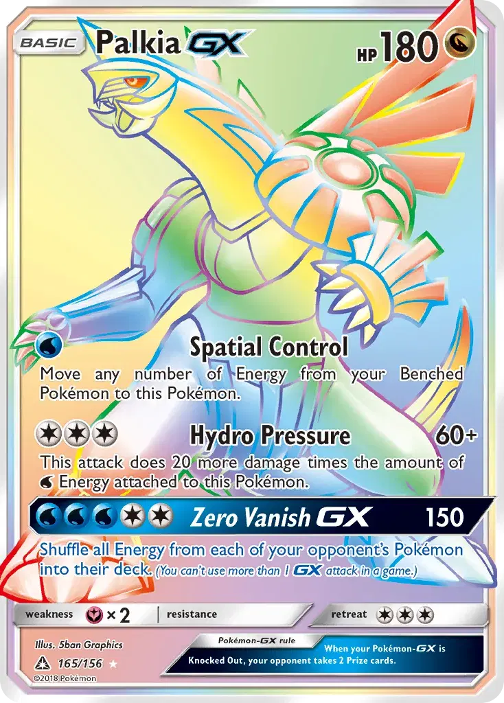 Palkia-GX Ultra Prism 165