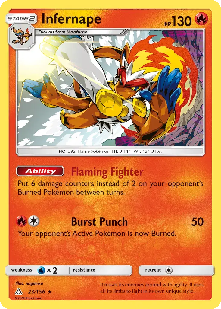 Infernape Ultra Prism 23