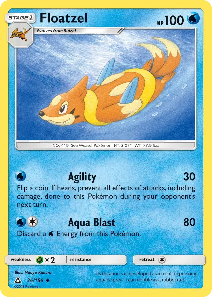 Floatzel Ultra Prism 36