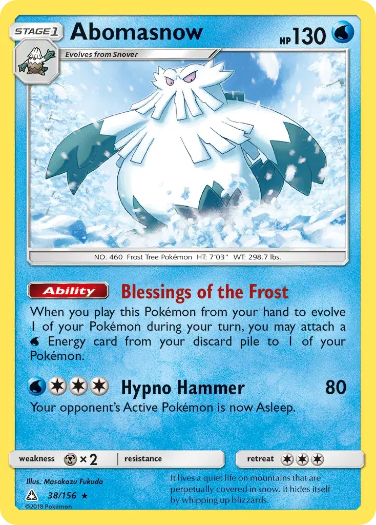 Abomasnow Ultra Prism 38