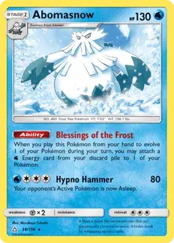 Abomasnow Ultra Prism