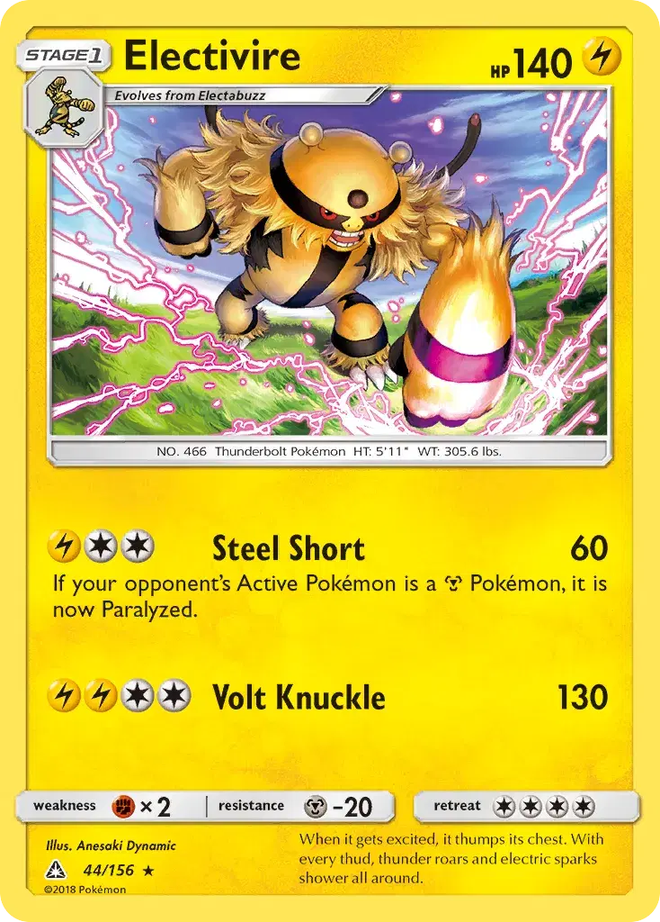 Electivire Ultra Prism 44