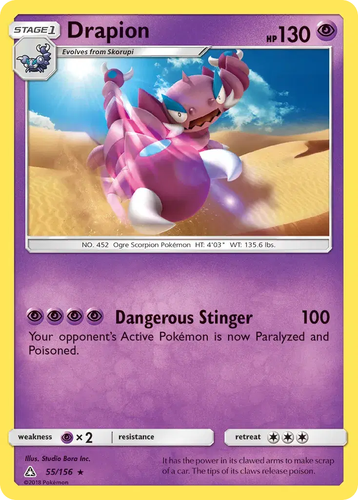 Drapion Ultra Prism 55