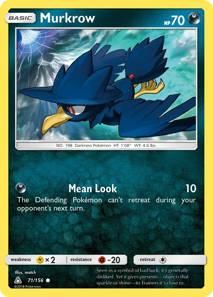 Murkrow Ultra Prism 71