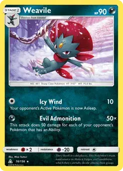 Weavile Ultra Prism