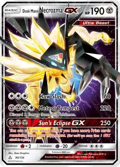 Dusk Mane Necrozma-GX Ultra Prism