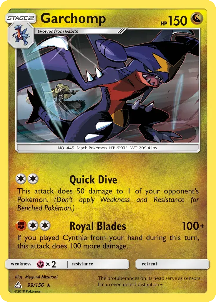 Garchomp Ultra Prism 99