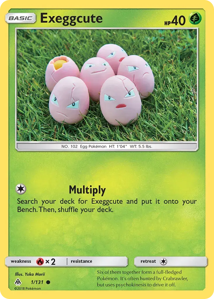 Exeggcute Forbidden Light 1