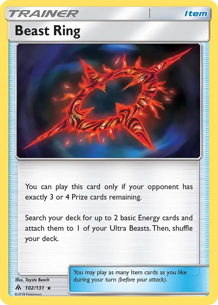 Beast Ring Forbidden Light 102