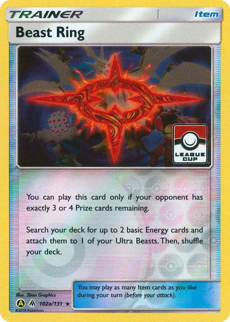 Beast Ring Forbidden Light 102a