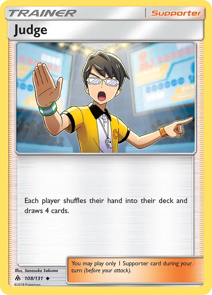 Judge Forbidden Light 108