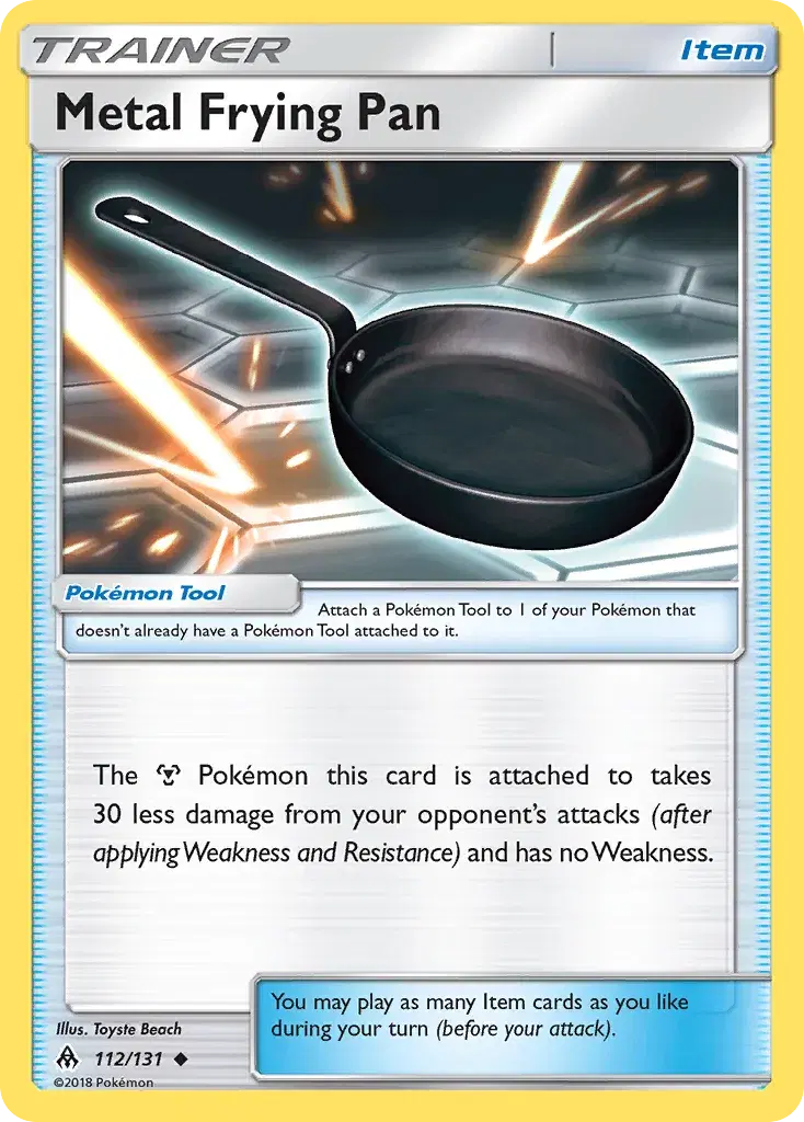 Metal Frying Pan Forbidden Light 112