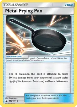 Metal Frying Pan Forbidden Light