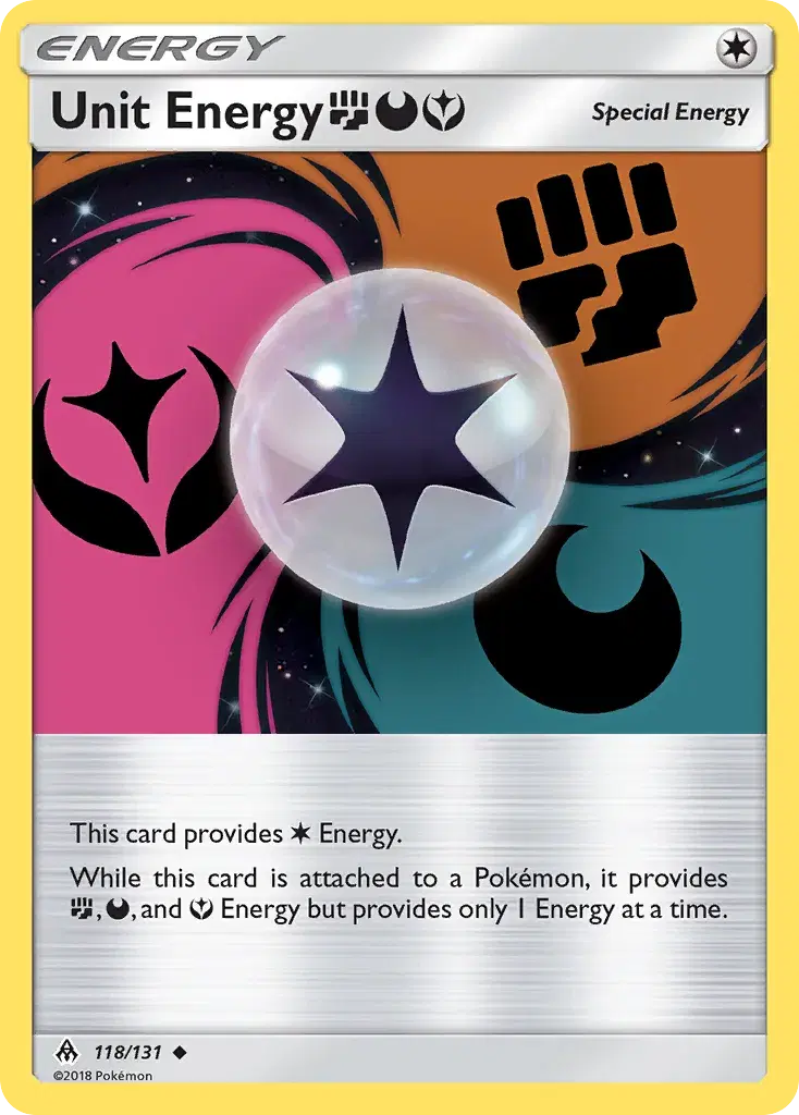 Unit Energy FightingDarknessFairy Forbidden Light 118