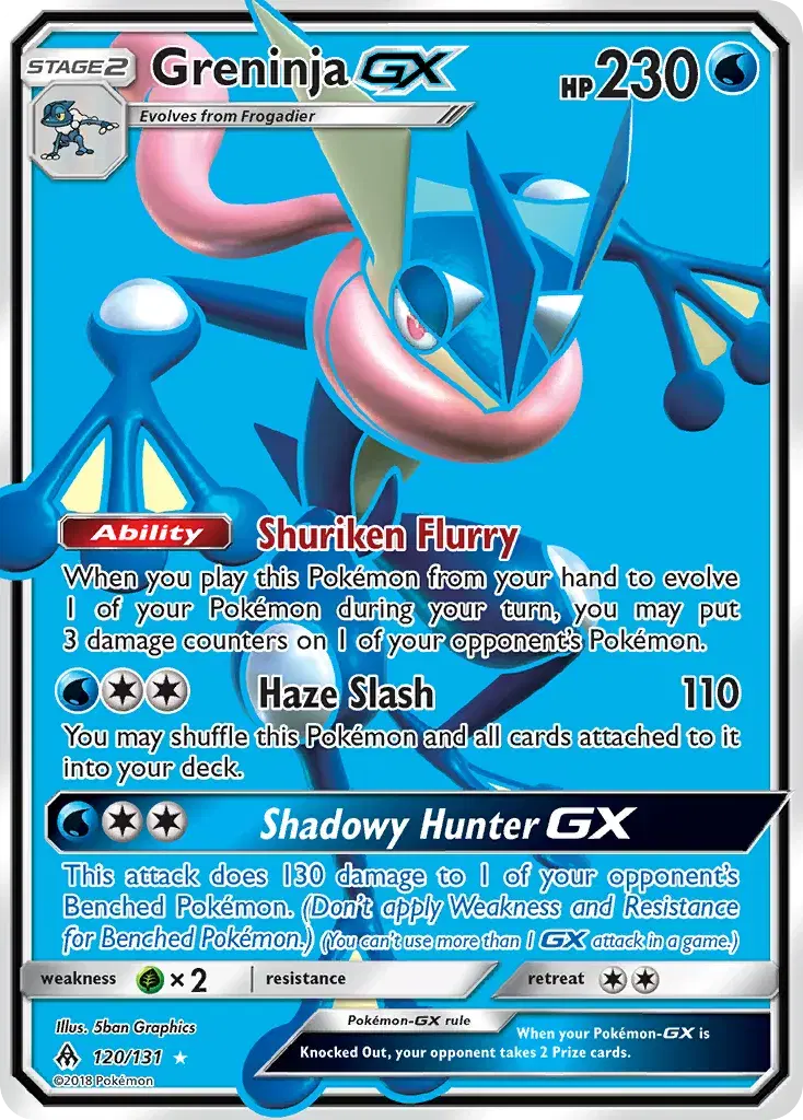 Greninja-GX Forbidden Light 120