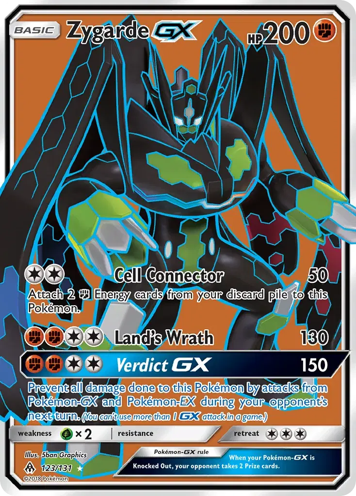 Zygarde-GX Forbidden Light 123