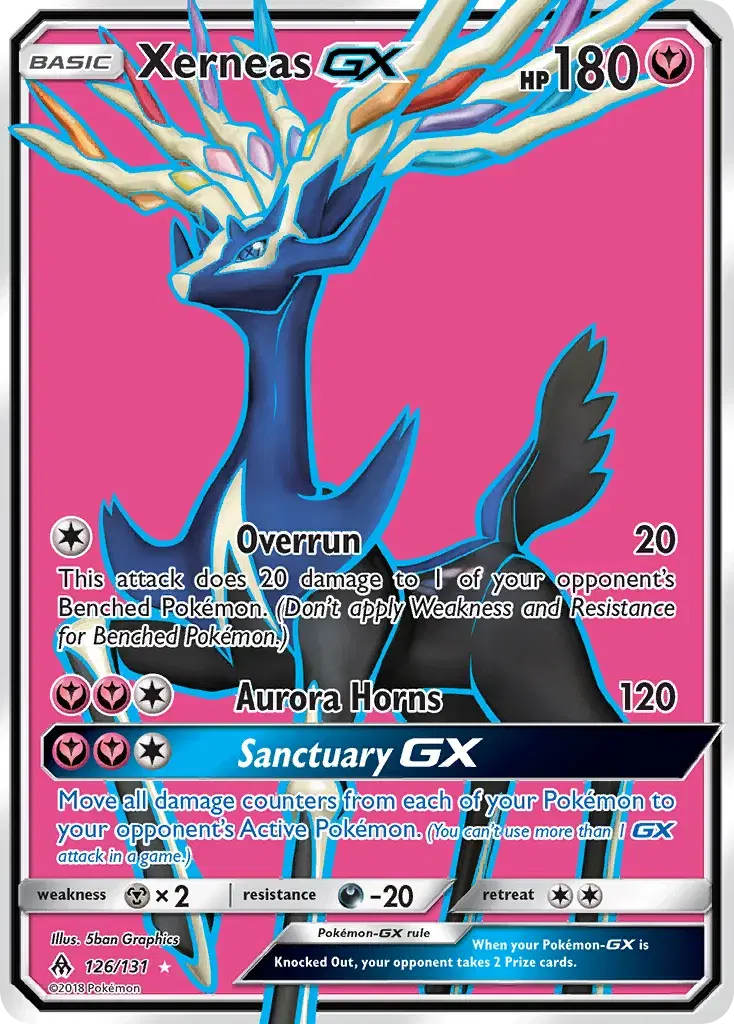 Xerneas-GX Forbidden Light 126