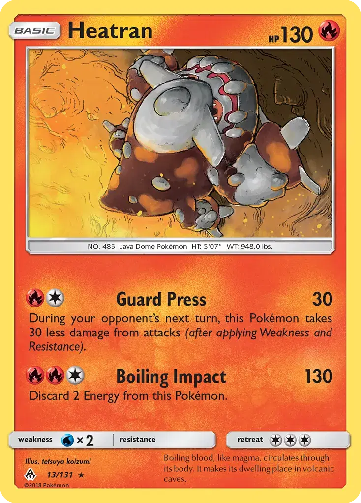 Heatran Forbidden Light 13