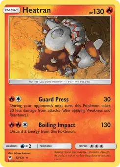 Heatran Forbidden Light