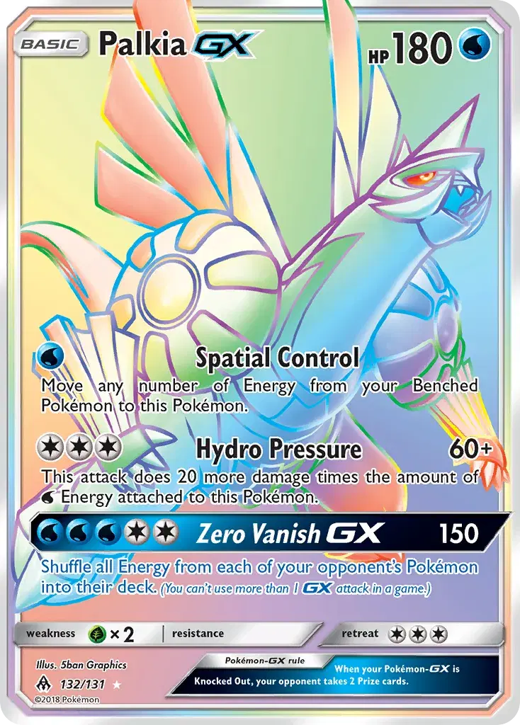 Palkia-GX Forbidden Light 132