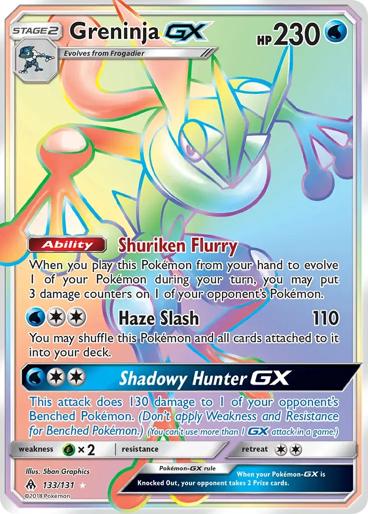 Greninja-GX Forbidden Light 133
