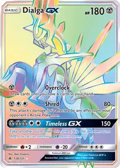 Dialga-GX Forbidden Light