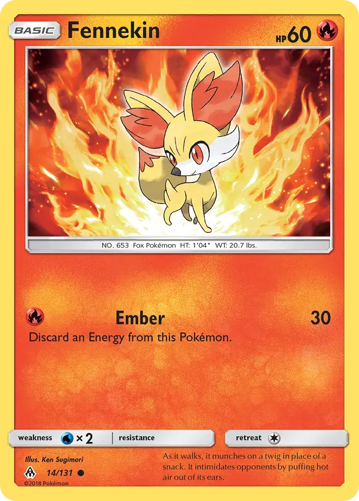 Fennekin Forbidden Light 14