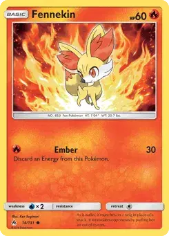 Fennekin Forbidden Light