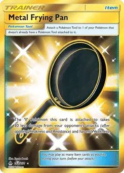 Metal Frying Pan Forbidden Light