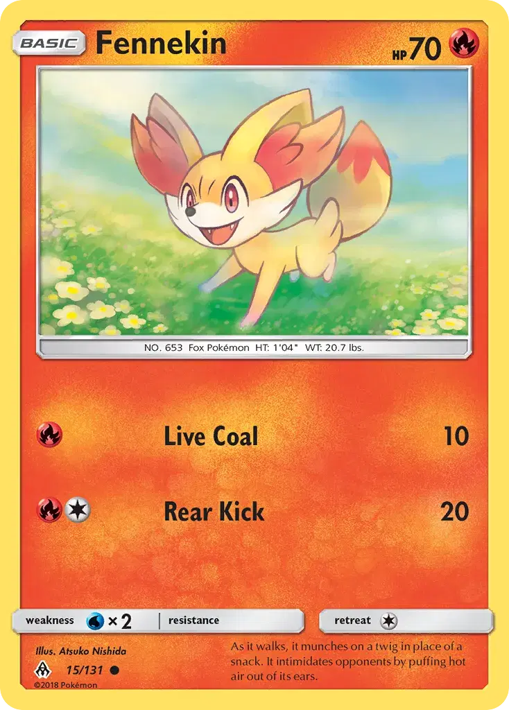 Fennekin Forbidden Light 15