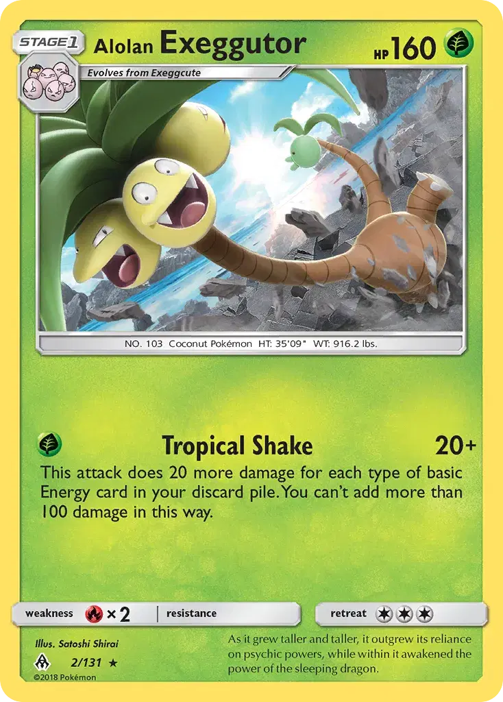 Alolan Exeggutor Forbidden Light 2