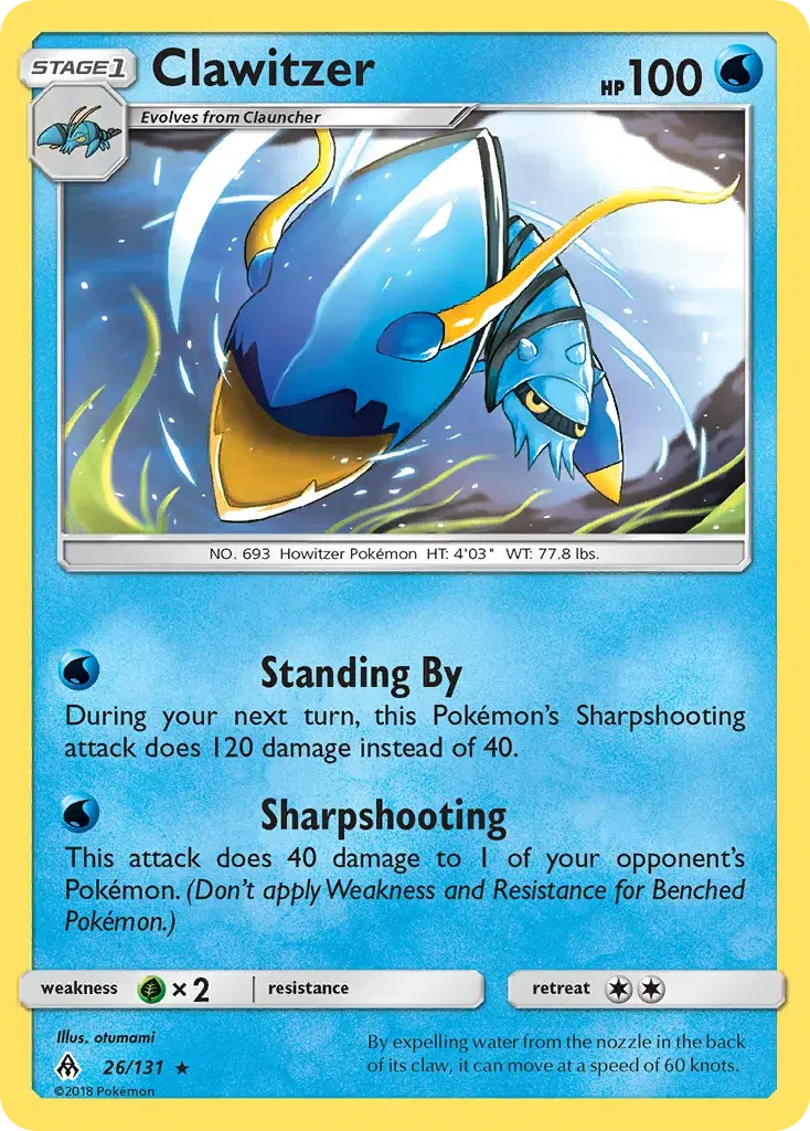 Clawitzer Forbidden Light 26