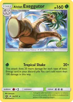 Alolan Exeggutor Forbidden Light