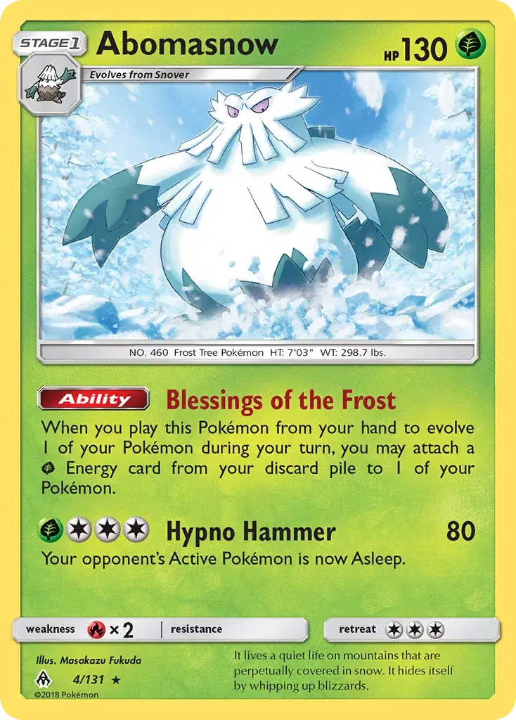 Abomasnow Forbidden Light 4