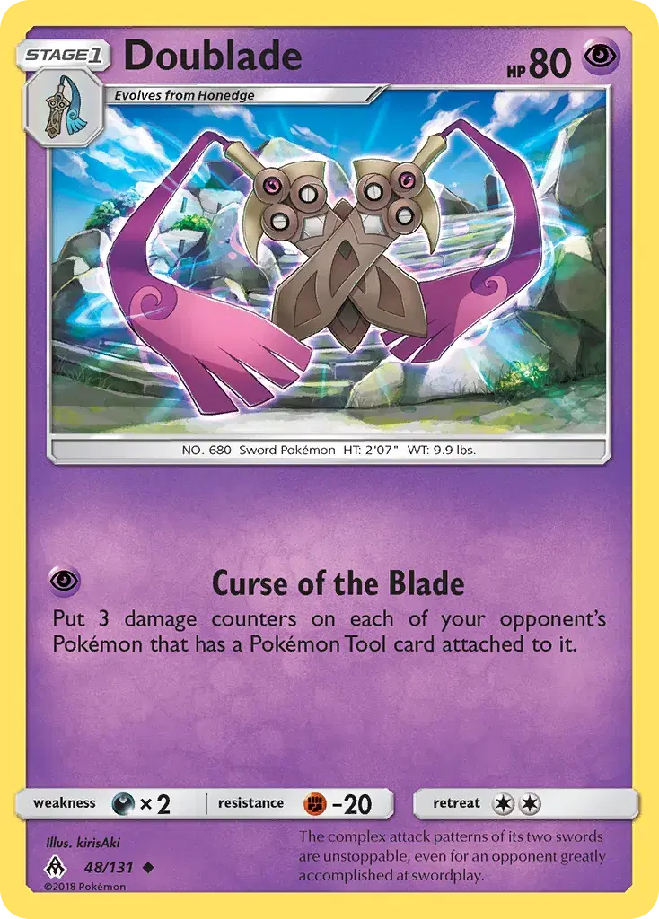 Doublade Forbidden Light 48