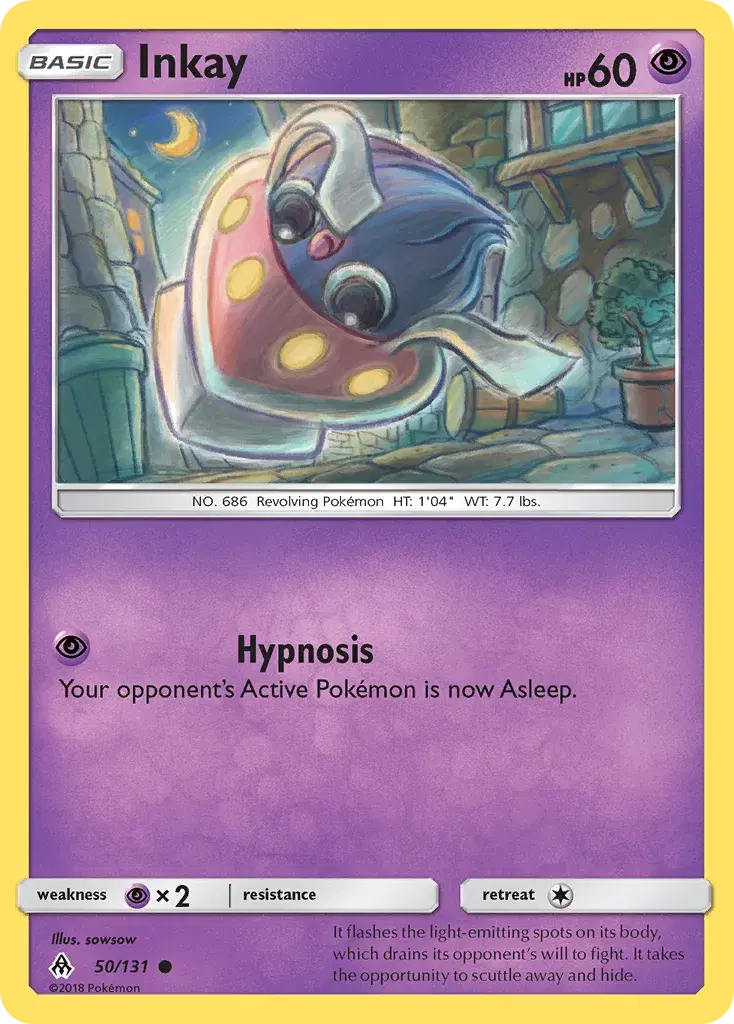 Inkay Forbidden Light 50