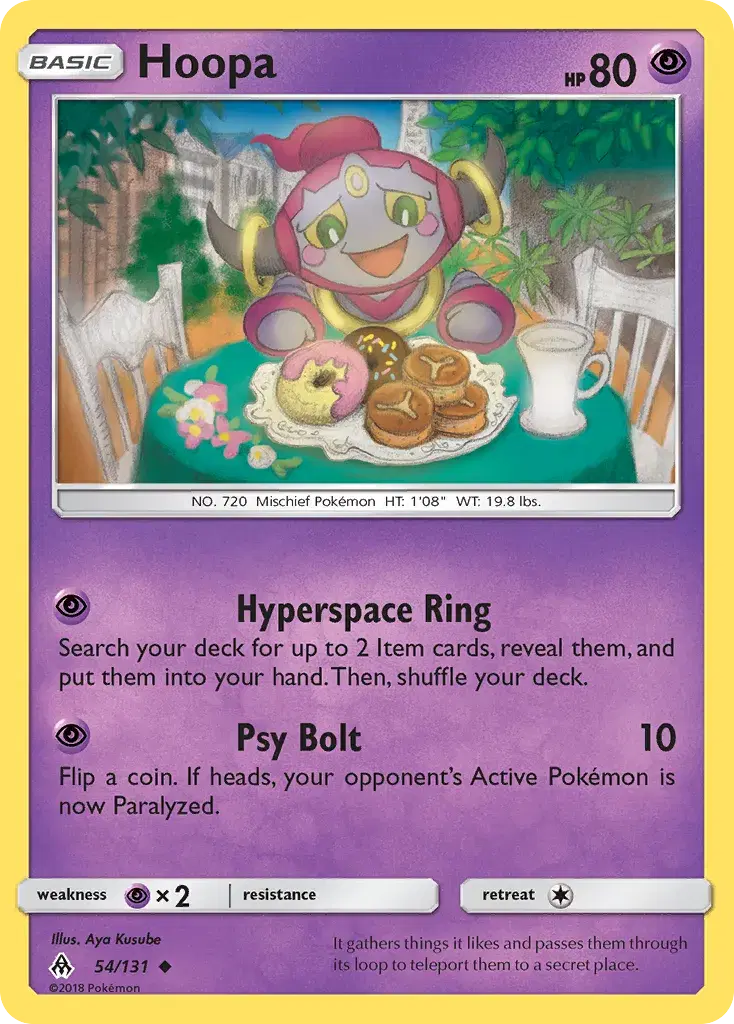 Hoopa Forbidden Light 54