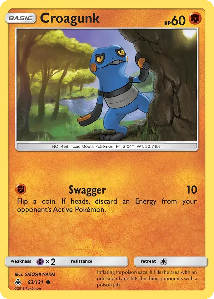 Croagunk Forbidden Light 63