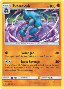 Toxicroak Forbidden Light