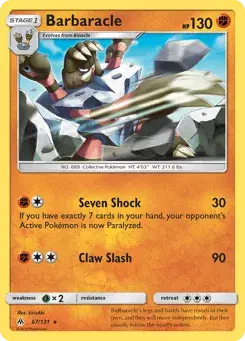 Barbaracle Forbidden Light