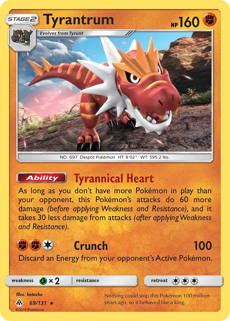 Tyrantrum Forbidden Light 69